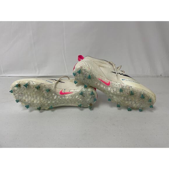 Nike Alpha Huarache 8 Pro Lacrosse Cleats Sail Hyper Pink Sz US 8 CW4439-116 - Picture 5 of 7
